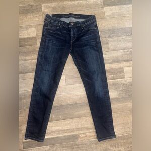 Citizens Of Humanity #1498-372 Dark Wash Stretchy Low Rise Skinny Jeans Women 29